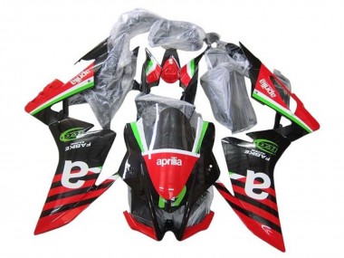 Carénages Moto Aprilia RSV4 1000 2016-2020 - Rouge Noir Vert Bande Abordables