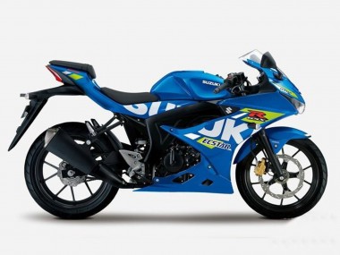 Carénages Moto Suzuki GSXR125 2017-2025 - Bleu Jaune Ecstar Abordables