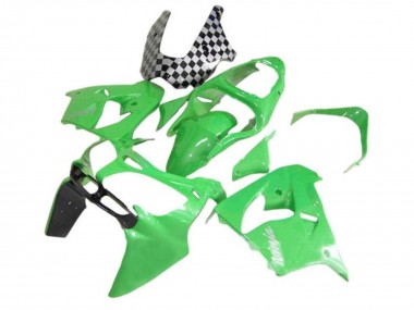 Carénages Moto Kawasaki ZX9R 2002-2003 - Vert Noir CheckeRouge Abordables