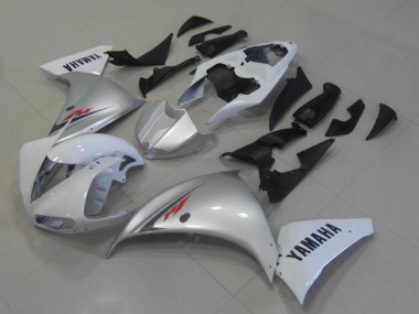 Carénages Moto Yamaha YZF R1 2009-2011 - Blanc Argent Abordables