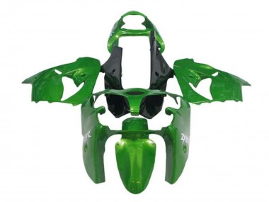 Carénages Moto Kawasaki ZX9R 2002-2003 - Vert Noir Abordables
