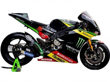 Carénages Moto Kawasaki ZX10R 2006-2007 - Noir Brillant Jaune Vert Rouge Motul Monstre Energy Barracuda DeWalt Abordables