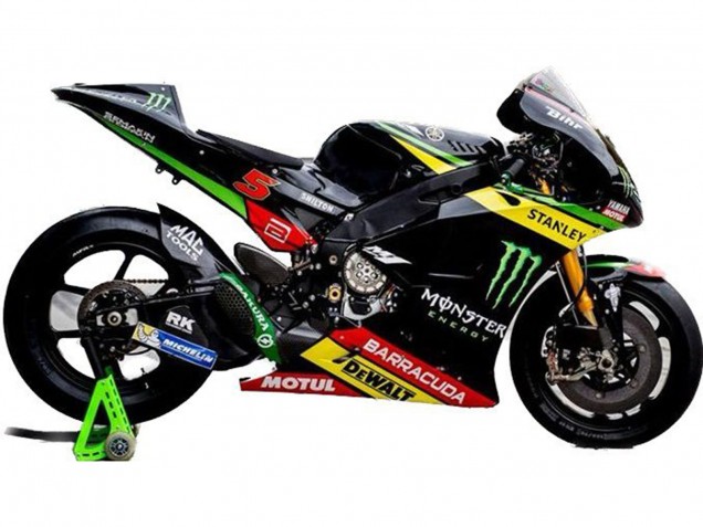 Carénages Moto Kawasaki ZX10R 2006-2007 - Noir Brillant Jaune Vert Rouge Motul Monstre Energy Barracuda DeWalt