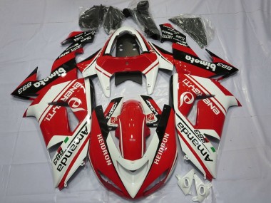 Carénages Moto Kawasaki ZX10R 2006-2007 - Blanc Rouge Noir Amauda 883 Heidron Abordables