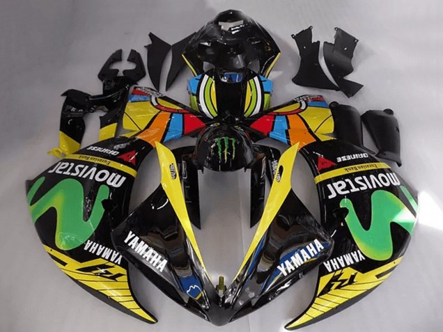 Carénages Moto Yamaha YZF R1 2009-2011 - Rossi MoviStar