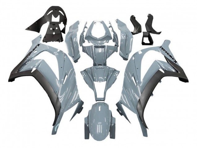 Carénages Moto Kawasaki ZX10R 2011-2015 - Nardo Gris Noir Mat