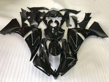 Carénages Moto Yamaha YZF R1 2012-2014 - Noir Brillant Abordables