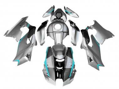 Carénages Moto Kawasaki ZX10R 2021-2025 - Argent Gris Noir Bleu Abordables