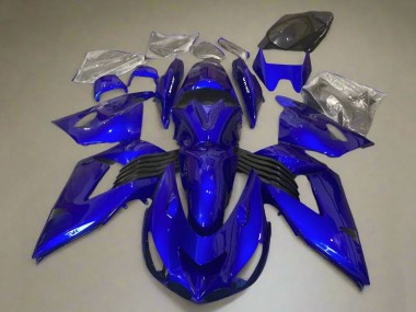 Kits Carénage Moto Kawasaki ZX14R ZZR1400 2006-2011 - Bleu Abordables
