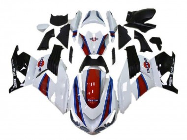 Carénages Moto Kawasaki ZX14R ZZR1400 2006-2011 - Blanc Rouge Bleu Noir Martini Abordables