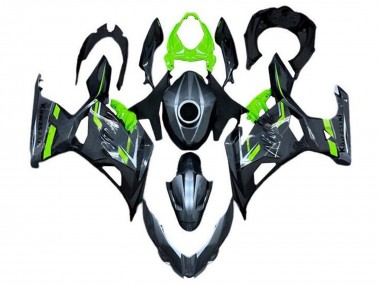Carénages Moto Kawasaki Ninja 400 2018-2024 - Vert Gris Abordables