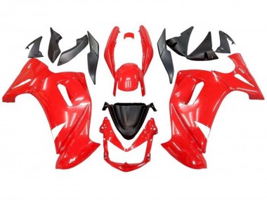 Carénages Moto Kawasaki Ninja 650 EX650 2006-2008 - Rouge Noir Abordables