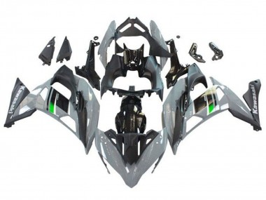 Carénages Moto Kawasaki Ninja 650 EX650 2017-2019 - Gris Noir Vert Abordables