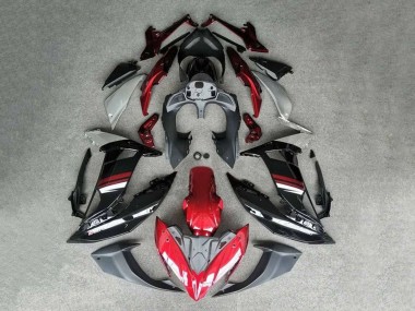 Carénages Moto Kawasaki Ninja 650 EX650 2017-2019 - Rouge Noir Blanc Abordables