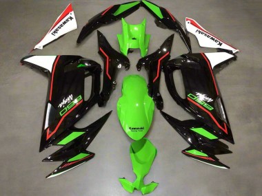 Carénages Moto Kawasaki Ninja 650 EX650 2020-2024 - Vert Rouge Noir Blanc Abordables