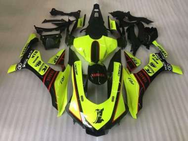 Carénages Moto Yamaha YZF R1 2015-2019 - Jaune Rouge Noir Motul YSP Abordables