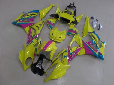 Carénages Moto BMW S1000RR 2009-2014 - Jaune Rose Bleu Abordables