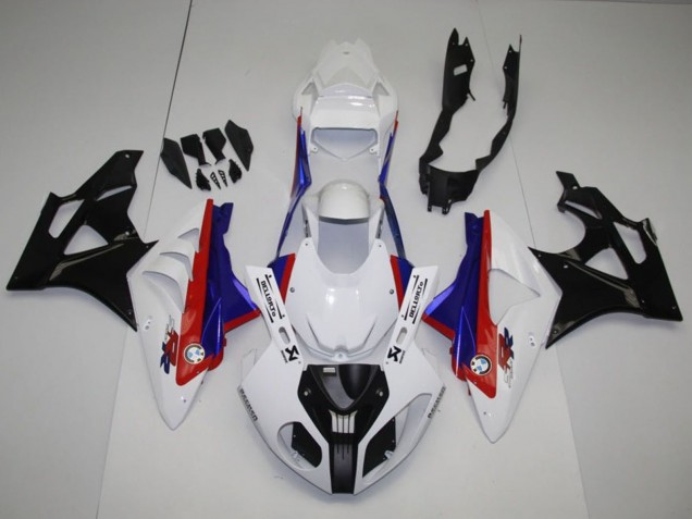 Kits Complet Carénage Moto BMW S1000RR 2009-2014 - Blanc Rouge Bleu Noir Brillant