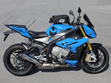 Carénages Moto BMW S1000RR 2015-2016 - Argent Bleu Abordables