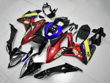 Carénages Moto BMW S1000RR 2015-2016 - Bleu Rouge Jaune Noir Requin Abordables