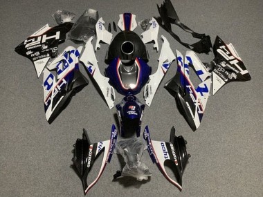 Carénages Moto BMW S1000RR 2017-2018 - Blanc Bleu Noir Tyco Abordables