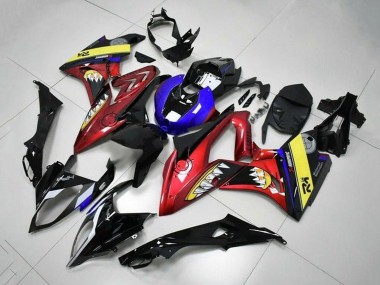 Carénages Moto BMW S1000RR 2017-2018 - Jaune Bleu Rouge Noir Requin Abordables
