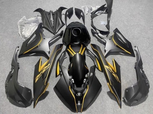 Carénages Moto BMW S1000RR 2019-2022 - Noir Mat Or
