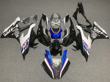 Carénages Moto BMW S1000RR 2019-2022 - Noir Bleu Blanc Rouge HP Abordables