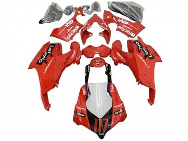 Carénages Moto Ducati Panigale V4 V4S 2020-2021 - Rouge Noir Brillant Lenovo 117 Abordables