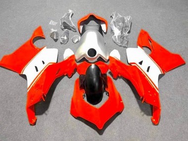 Carénages Moto Ducati Panigale V4 V4S 2020-2021 - Argent Blanc Rouge Abordables