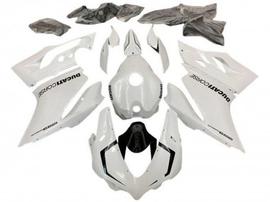 Carénages Moto Ducati 1299 2015-2020 - Blanc Perle Abordables