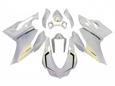Carénages Moto Ducati Panigale 1199 2011-2014 - Blanc Perle Corse Abordables