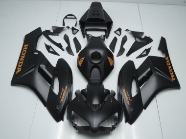 Carénages Moto Honda CBR1000RR 2004-2005 - Noir Mat Orange Décalque Abordables