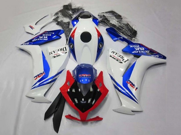 Carénages Moto Honda CBR1000RR 2012-2016 - Blanc Bleu Rouge Noir Brillant HRC