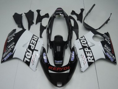 Carénages Moto Honda CBR1100XX Blackbird 1996-2007 - Noir Brillant Blanc Rouge Repsol Abordables