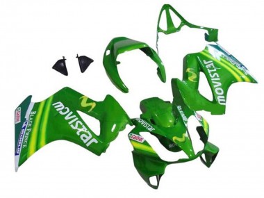 Carénages Moto Honda VFR 800 2002-2013 - Vert MoviStar Castrol Abordables