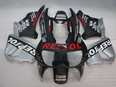 Carénages Moto Honda CBR900RR 893 1994-1995 - Argent Noir Mat Blanc Rouge Repsol Abordables