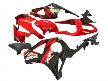 Carénages Moto Honda CBR900RR 929 2000-2001 - Rouge Noir Mat Noir Brillant Abordables