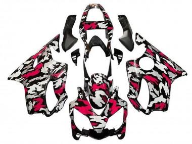 Carénages Moto Honda CBR600 F4i 2001-2003 - Noir Rouge Gris Camouflage Abordables