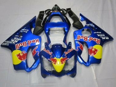 Carénages Moto Honda CBR600 F4i 2001-2003 - Bleu Jaune Red Bull Abordables