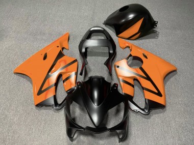 Carénages Moto Honda CBR600 F4i 2001-2003 - Orange Noir Mat Abordables
