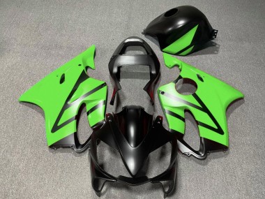 Carénages Moto Honda CBR600 F4i 2001-2003 - Vert Noir Mat Abordables