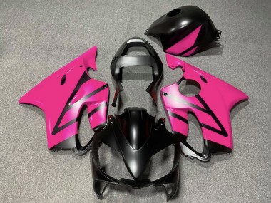 Carénages Moto Honda CBR600 F4i 2001-2003 - Rose Noir Mat Abordables