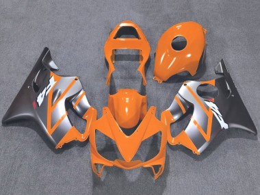 Carénages Moto Honda CBR600 F4i 2001-2003 - Argent Orange Abordables