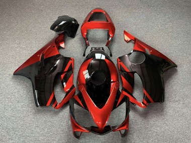 Carénages Moto Honda CBR600 F4i 2001-2003 - Rouge Noir Brillant Abordables