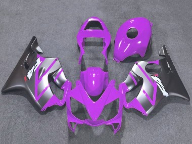 Carénages Moto Honda CBR600 F4i 2001-2003 - Argent Violet Clair Abordables