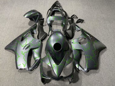 Carénages Moto Honda CBR600 F4i 2001-2003 - Argent Vert Lightning Abordables