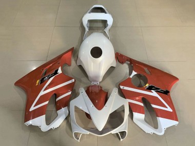 Carénages Moto Honda CBR600 F4i 2001-2003 - Blanc Orange Abordables