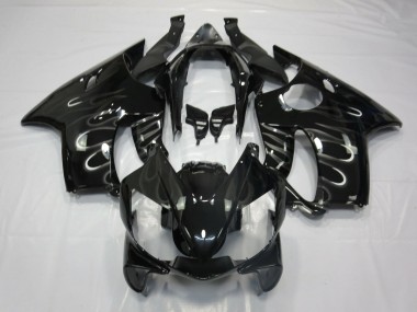 Carénages Moto Honda CBR600 F4i 2004-2007 - Noir Brillant Blanc Flamme Abordables