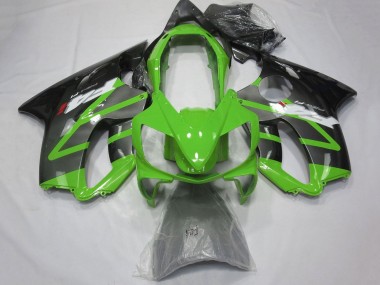 Carénages Moto Honda CBR600 F4i 2004-2007 - Vert Gris Noir Brillant Abordables